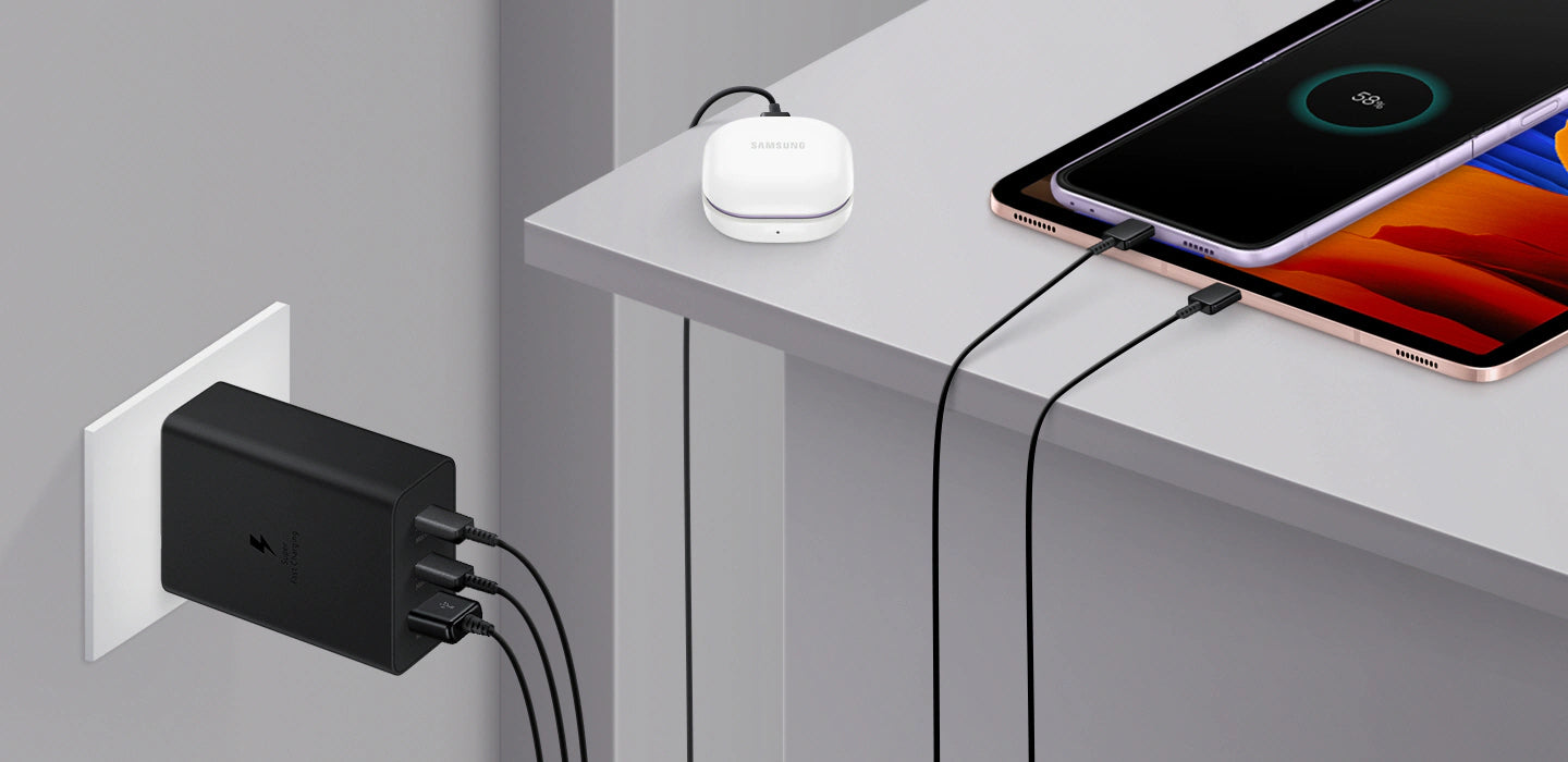 Samsung 65W Power Adapter Trio Samsung 65W Power Adapter Trio